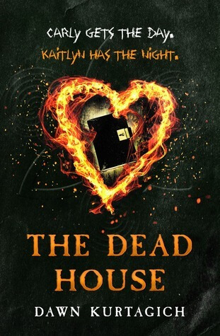 Book cover of The Dead House featuring fragmented journal pages