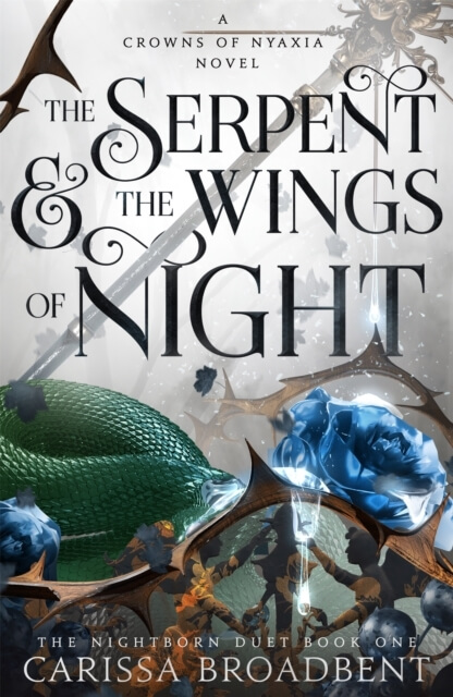 Book cover of The Serpent and the Wings of Night – romantasy novel with vampires and deadly trials