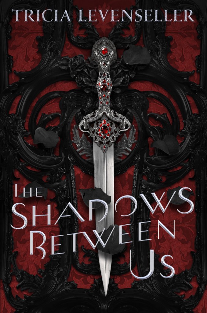The Shadows Between Us book cover – dark romance with cunning heroine and shadow king