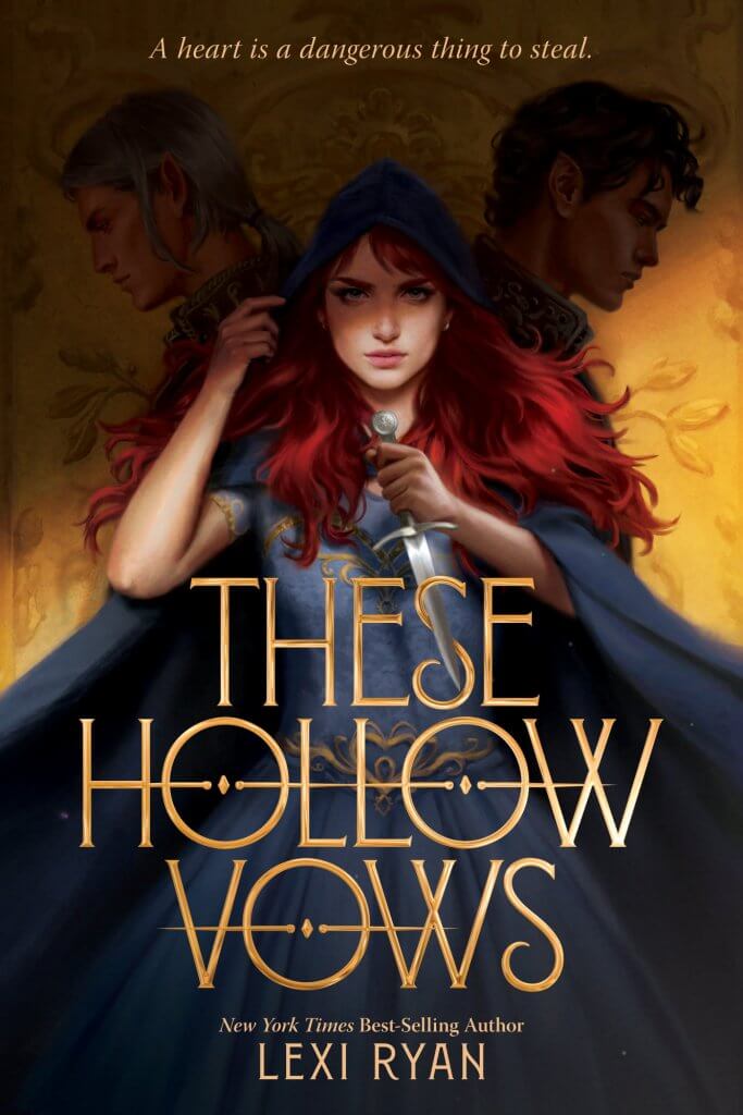 These Hollow Vows book cover – fae courts, love triangle, and magical betrayal